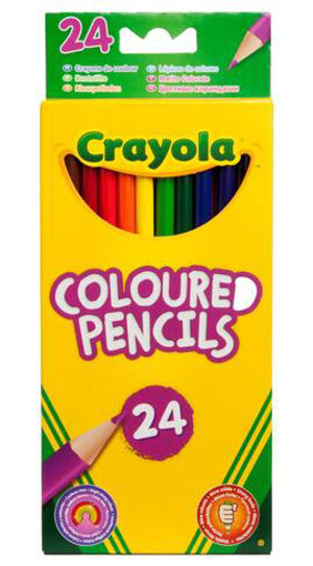 Picture of CRAYOLA PENCIL COLOURS X24